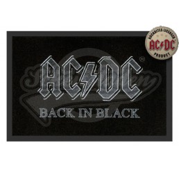 Fußmatte - Türmatte “Back in Black“ - AC/DC