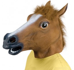 Maske Kostüm Pferd "Horse“