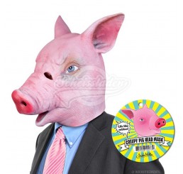 Kostüm Maske "Schwein"