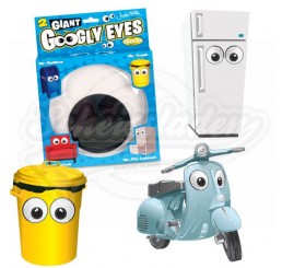 Wackelaugen  XXL-Augen "Giant Googly Eyes“ - 17,8 cm 
