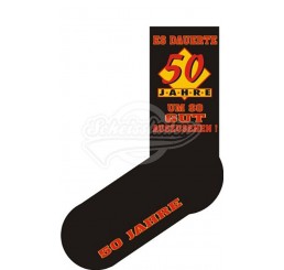 Socken "Es dauert 50 Jahre..."