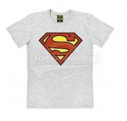 T-Shirt ''Superman Logo - Grau'' - versch. Größen