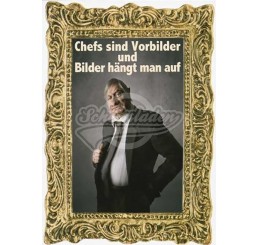 Postkarte "Chefs sind Vorbilder"