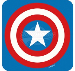 Untersetzer "Captain America" - Logo