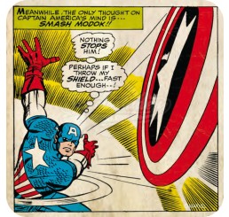 Untersetzer "Captain America" - Comic Nothing Stops