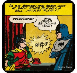Untersetzer “Batman“ - Telephone!
