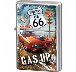 Feuerzeug "Highway 66 - US Highways" Nostalgic Art