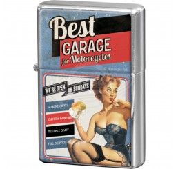 Feuerzeug "Blue - Best Garage" Nostalgic Art