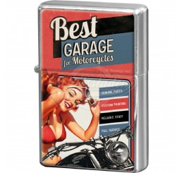 Feuerzeug "Red - Best Garage" Nostalgic Art 