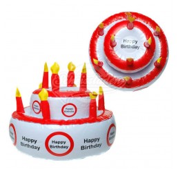 Geburtstagstorte aufblasbar "Happy Birthday"
