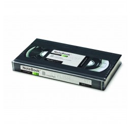 Notizbuch "Videokassette" - blanko oder liniert