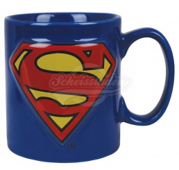 Tasse mit Prägung “Superman“ - Logo 