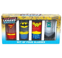 Gläser Set “Justice League“ - 4tlg 