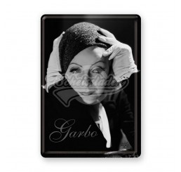 Blechpostkarte "Greta Garbo" Nostalgic Art
