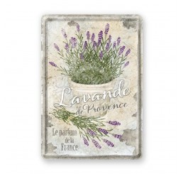 Blechpostkarte "Lavende de Provence" Nostalgic Art