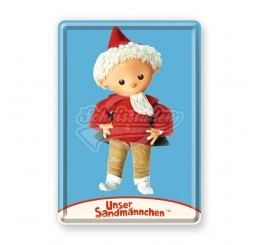 Blechpostkarte "Puppe - Sandmännchen" Nostalgic Art-Auslaufartikel