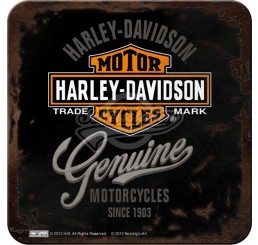 Untersetzer "Harley-Davidson Genuine"