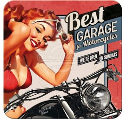 Untersetzer "Best Garage - Red"