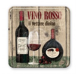 Untersetzer "Vino Rosso"