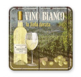 Untersetzer "Vino Bianco"