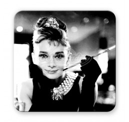 Untersetzer "Audrey Hepburn - Holly Golightly"-Auslaufartikel