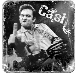 Untersetzer "Johnny Cash - Finger" Nostalgic Art