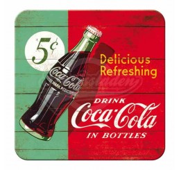 Untersetzer Cola "Delicious Refreshing"
