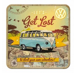 Untersetzer VW "VW Bulli get lost"