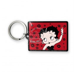 Schlüsselanhänger "Kiss me! - Betty Boop" Nostalgic Art-Auslaufartikel