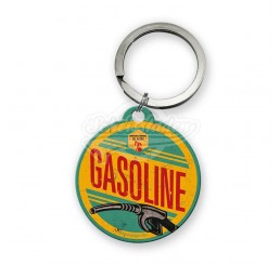 Schlüsselanhänger rund "Gasoline - Best Garage" Nostalgic Art 