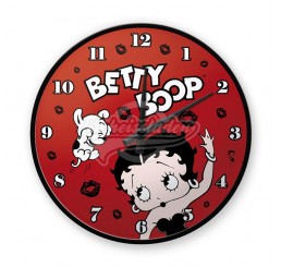 Wanduhr "Kiss Me! - Betty Boop" Nostalgic Art