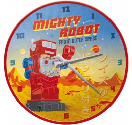 Wanduhr "Mighty Robot" Nostalgic Art