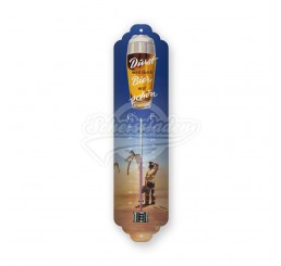 Thermometer "Bier Durst - Bier & Spirituosen" Nostalgic Art