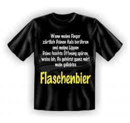 T-Shirt "Flaschenbier" - versch. Größen
