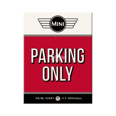 Magnet “Mini Parking Only Red“ Nostalgic Art