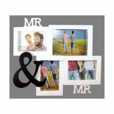 Bilderrahmen “Mr. & Mr.“ - für 4 Bilder