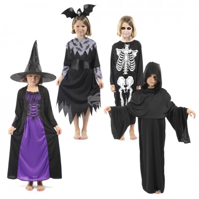 Kostüm Kinder "Halloween" in versch. Größen & Designs 