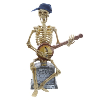 Halloween “Skelett Gitarrenspieler“ - 30 cm