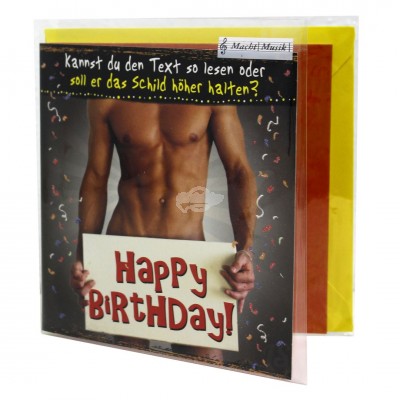 Hit Mix Klappkarten "Happy Birthday"