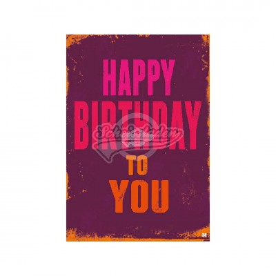Musikkarten mit Überraschung "Happy Birthday to you"