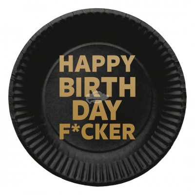 Teller "Happy Birthday Fucker"