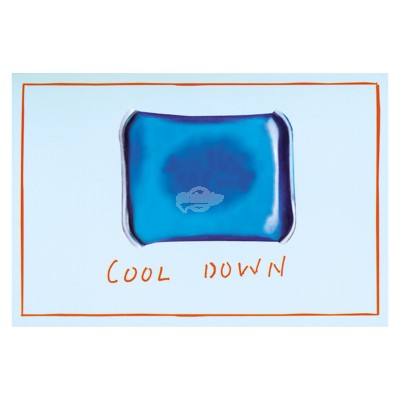 Klappkarte mit Mini Geschenk und Umschlag - Mutmacher - “Cool Down“