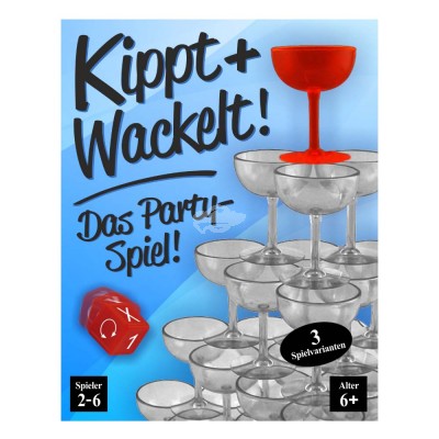 Partyspiel "Kippt und Wackelt"