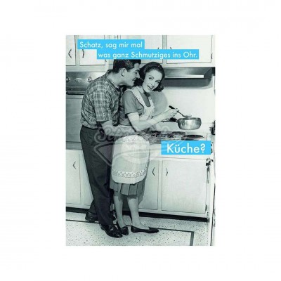Postkarte "Küche"