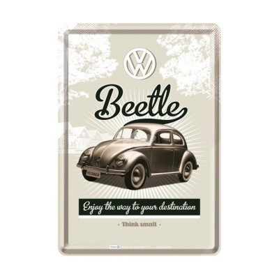 Blechpostkarte "VW Retro Beetle" Nostalgic Art