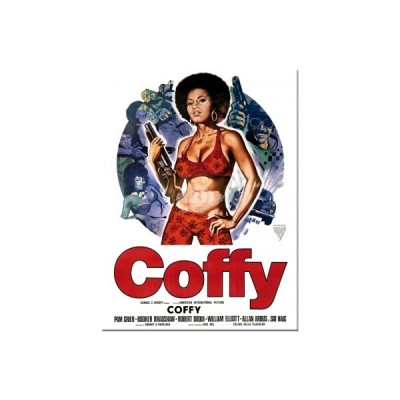 Magnet "Coffy - Movie Art" Nostalgic Art-Auslaufartikel