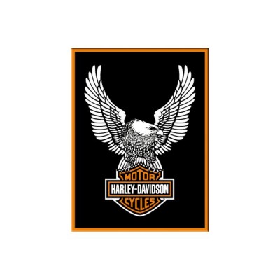 Magnet "Harley Davidson - Eagle Logo" Nostalgic Art