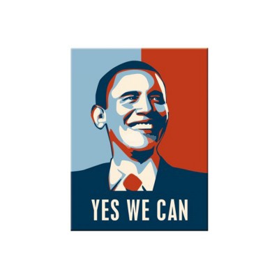 Magnet "Obama - USA" Nostalgic Art-Auslaufartikel