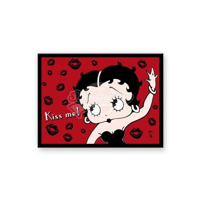 Magnet "Kiss Me - Betty Boop" Nostalgic Art-Auslaufartikel