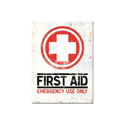 Magnet "First Aid" Nostalgic Art 